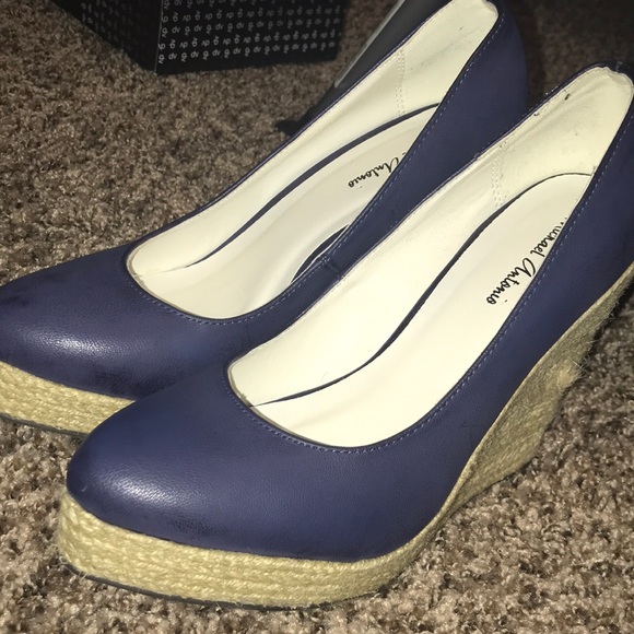 Michael Antonio Shoes - Michael Antonio espadrille wedges